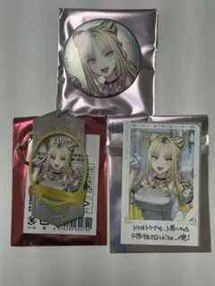 虎金妃笑虎　ホロライブGrand Reception 缶バッジ　チェキ　アクキー