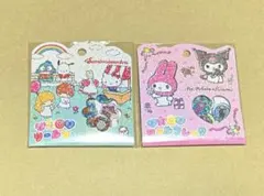 おはじき　シール　サンリオキャラクターズ　クロミ　マイメロディ　2点セット