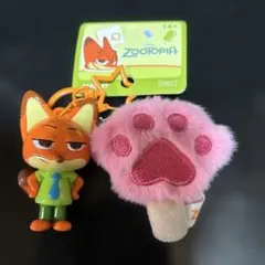 ズートピア　ニック肉球アイスキャンディマスコット（海外限定）