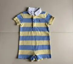 試着のみ ラルフローレン ロンパース（6m）