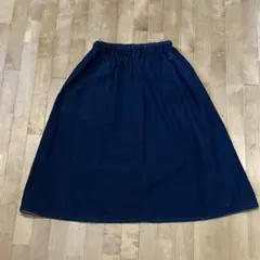 45R デニムロングスカートのサムネイル