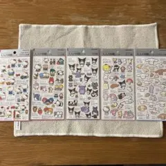 【正規品】大人の図鑑シール サンリオ 5枚セット