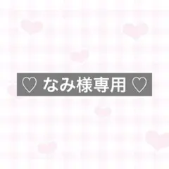 ♡ なみ様専用 ♡