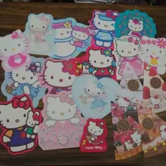 サンリオキティ♡ダイカットメモおすそ分け