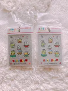 サンリオキャラクターズ きらめきシール風チャーム　けろけろけろっぴ