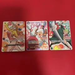 ワンピースカード ラウンドワンコラボ ナミ フランキー ゾロ 3枚セット
