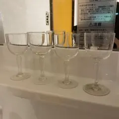 非売品 サントリー シャンパン カクテル グラス レトロ 当時物 48個