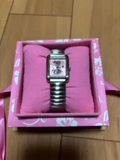 ROXY アナログ　時計 ピンク