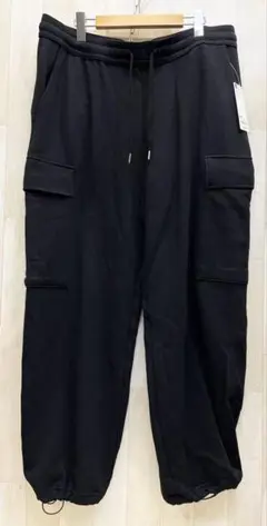 未使用 タグ付 GU ジーユー スウェットワイドカーゴパンツNT+E 2XL