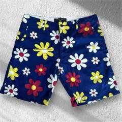 SHIPS 花柄ショートパンツ ハーフパンツ サイズS 総柄 フラワーのサムネイル