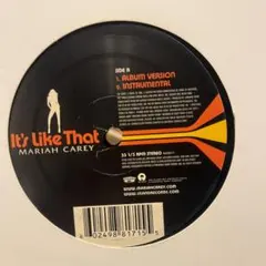 Mariah Carey It's Like That 12inch