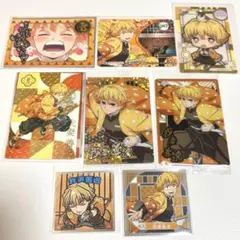 【鬼滅の刃】我妻善逸 カード＆シール類 ８枚セット 【未使用品】メルカリ便発送