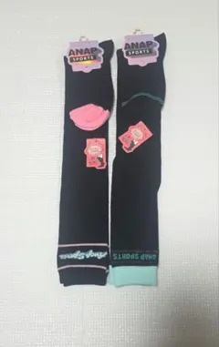 ANAP SPORTSオーバーニーソックス2足組　22-24cm