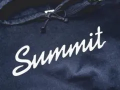 SUMMIT パーカー ネイビーXLサイズ 裏起毛