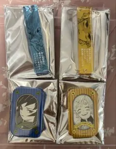 鬼滅の刃 アクリルスティックキーホルダー スクエア缶バッジ