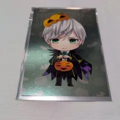 スタマイ　荒木田蒼生　メタリックイラストカード　trick or treat