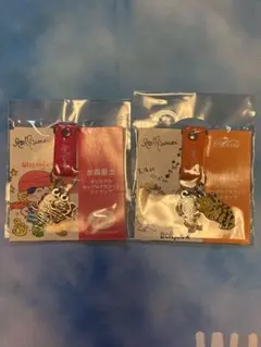 水森亜土　ADO MIZUMORI コカ・コーラ ストラップ　２個