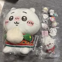 ちいかわ ぬいぐるみ 缶バッジセット - メルカリ