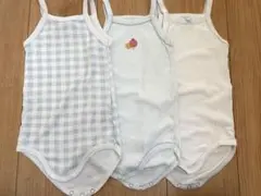 【着画あり】プチバトー ベビー肌着 キャミソール キャミソールボディ