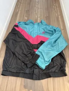 ⭐️古着⭐️90s感漂う配色◎ NIKE ナイロンジャケット　銀タグ