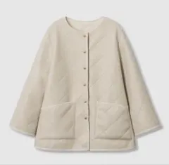 【新品】ANAYI アナイ フェイクムートン キルティング ジャケット 36