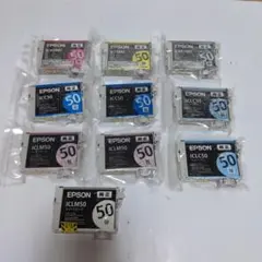 インクカートリッジ 6色パック　IC6CL50 純正EPSONのサムネイル