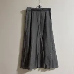 a.v.vグレー フレア ロングスカート ポリエステルのサムネイル