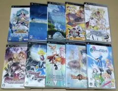 テイルズオブシリーズ PSPソフト コンプリートセット 10点まとめ売り