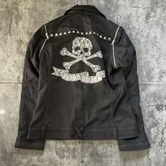 【アルゴンキン⚜️ライダースジャケット】ブラック◇美品◇匿名配送 訳あり！アルゴンキン❤︎ライダースジャケット】ブラック