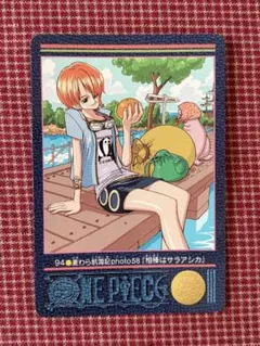 ワンピース。ビジュアルアドベンチャーカード。「ナミの少女時代