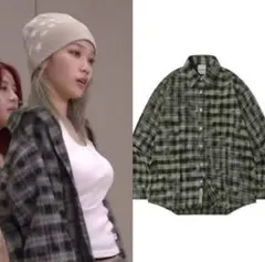 ルセラフィム チェウォン　着用　FILLUMINATE シャツ　M