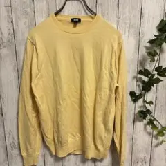 UNIQLO クルーネックセーター Sサイズ イエロー