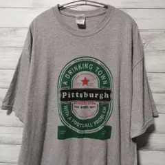 GILDAN　Tシャツ　XL　フットボール　USA古着