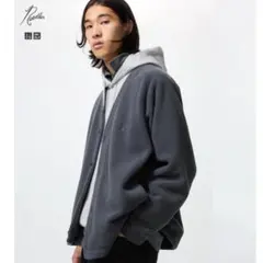 【新品/S】ユニクロ × ニードルス フリースオーバーサイズカーディガン