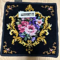 Lake Alister 花柄刺繍ハンカチ