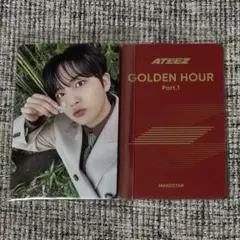 ATEEZ GOLDEN HOUR makestar ラキドロ トレカ ジョンホ