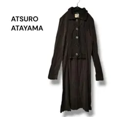 【ATSURO TAYAMA】ロングシャツパーカー　ワンピ　日本製　M-L相当