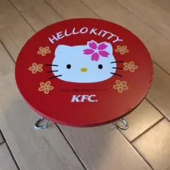 KFC ハローキティ 円形スタンド