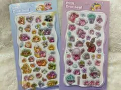 カービィ プチドロップシール 2枚セット
