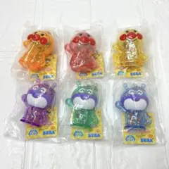 【未開封】アンパンマン　シャカシャカクリア キーホルダー　全６種