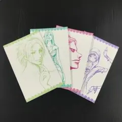 【4枚セット】魔人探偵 脳噛ネウロ ポストカード