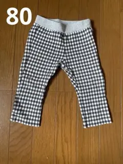 miki HOUSE チェック柄パンツ　80