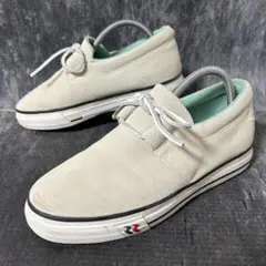 Ron Herman レザースニーカー　25cm アイボリー　スエード