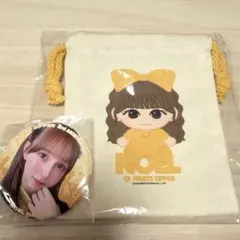 FRUITS ZIPPER ランダムカプセル 早瀬ノエル 巾着 缶バッジ