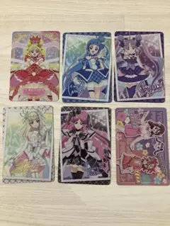 キミとアイドルプリキュア キラキラ カード グミ　６枚セット