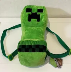 【未使用・タグ付】マインクラフト　クリーパー　ぬいぐるみ　リュック