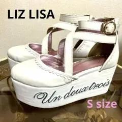 【LIZ LISA】厚底パンプス オフホワイト Sサイズ 箱付き 匿名即日発送のサムネイル