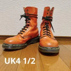 イングランド製　ドクターマーチン　UK4 1/2 10ホールブーツ