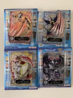 デジモン　一番くじ　光と闇の衝突　E賞　ACLLECT　4点セット