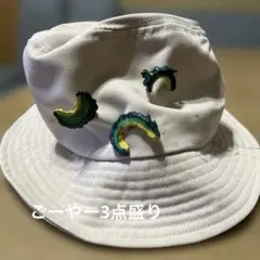 ごーやー3点盛り ピンバッチ